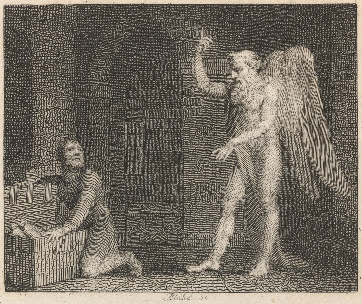 Miser ja Plutus tekijältä William Blake