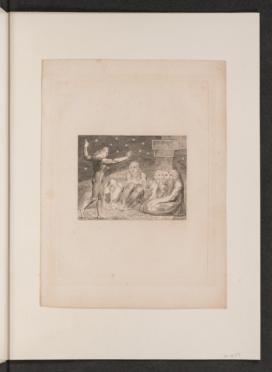Elihun viha, 1825. tekijältä William Blake