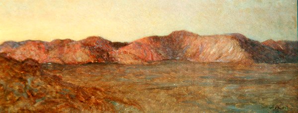 El Kabin autiomaa, Afterglow tekijältä William Blake Richmond