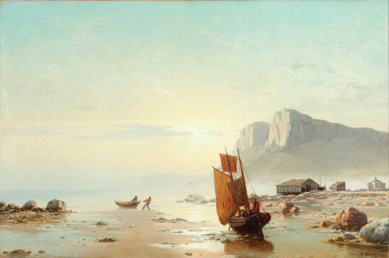 Labradorin rannikko, 1866 tekijältä William Bradford