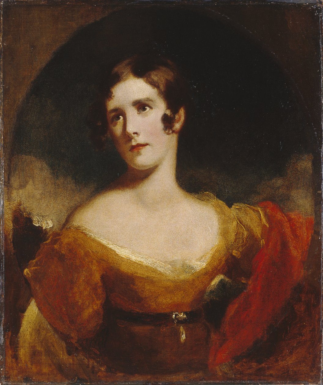 Neiti Eliza Calvert (öljy kankaalle) tekijältä William Bradley