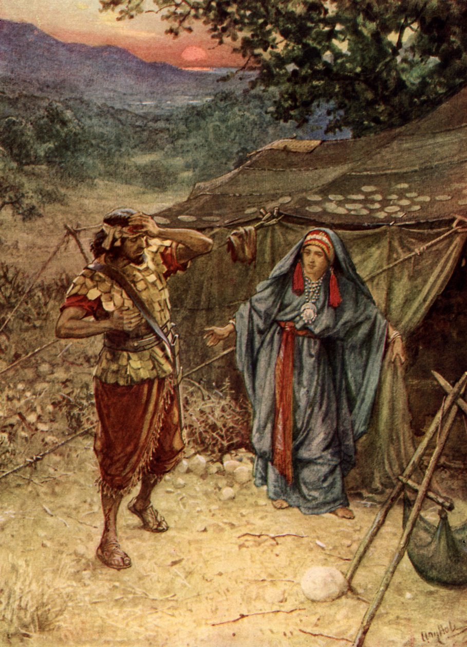Jael Yael ja Sisera - Raamattu tekijältä William Brassey Hole