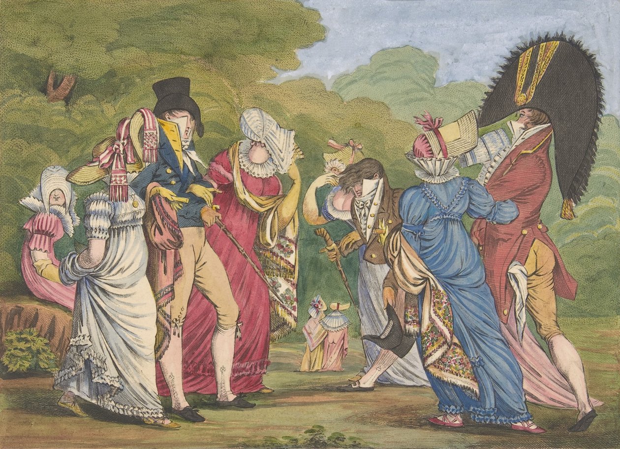 Les Invisibles The Invisible Ones, 1810. tekijältä William Brocas