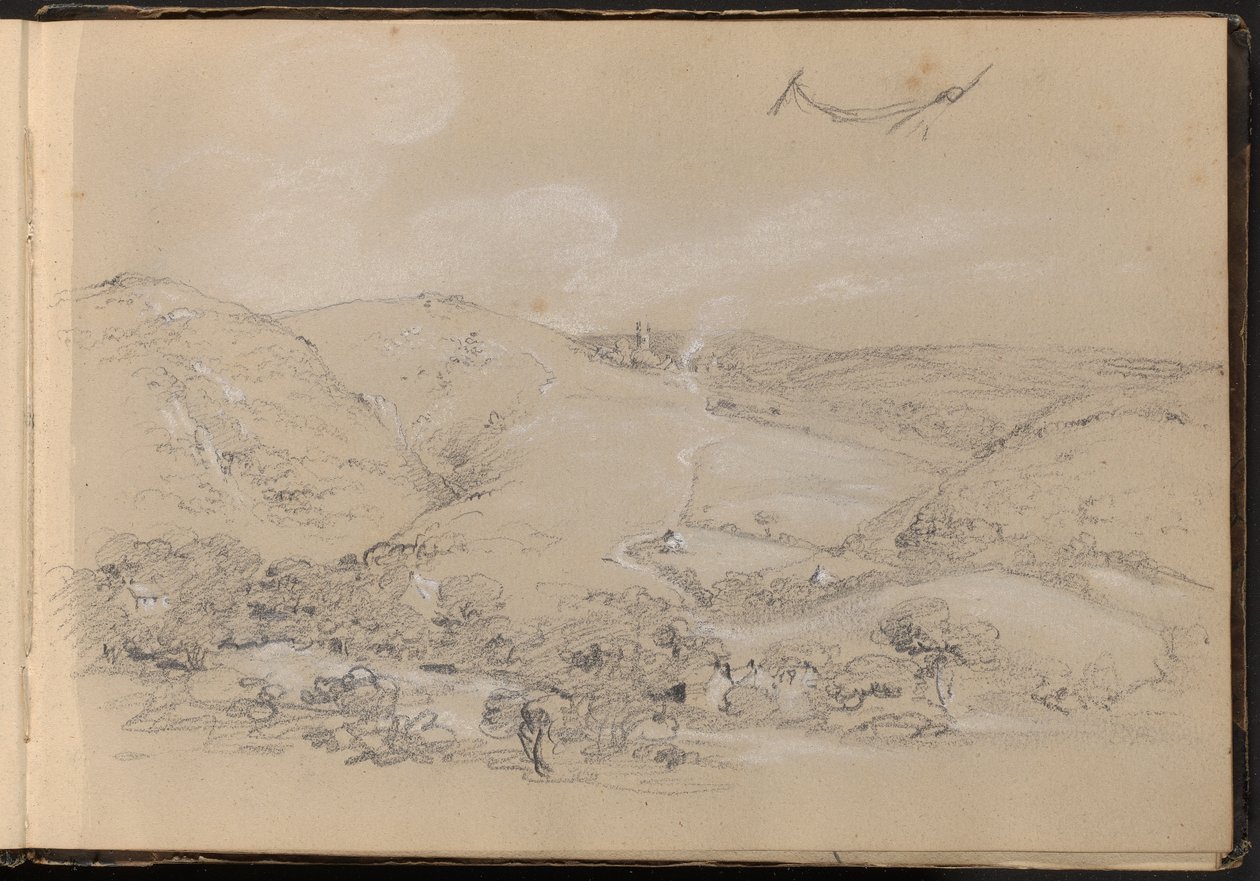 Hill and Valley Scene tekijältä William Brockedon