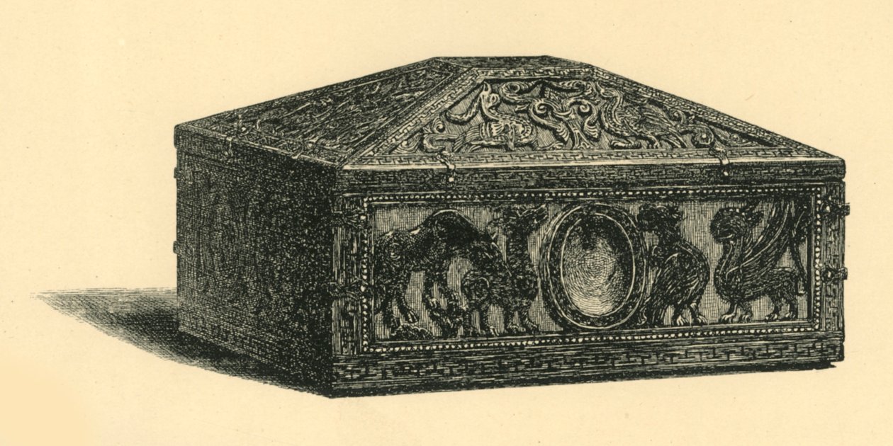 Arkku, c1180-1200, 1881. tekijältä William Catley