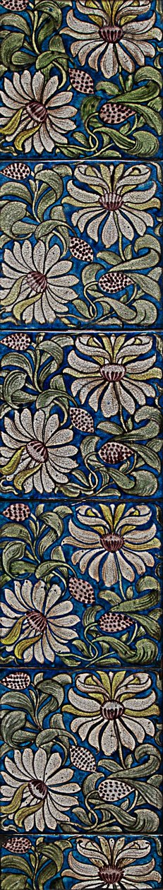 Honeysuckle laattapaneeli tekijältä William de Morgan