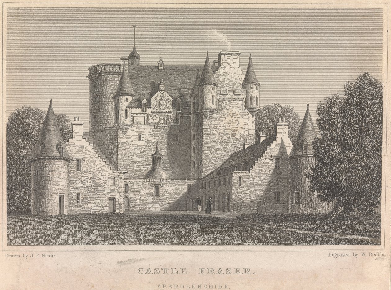 Castle Fraser, Aberdeenshire; sivu 4 (Kakkonen osa) tekijältä William Deeble