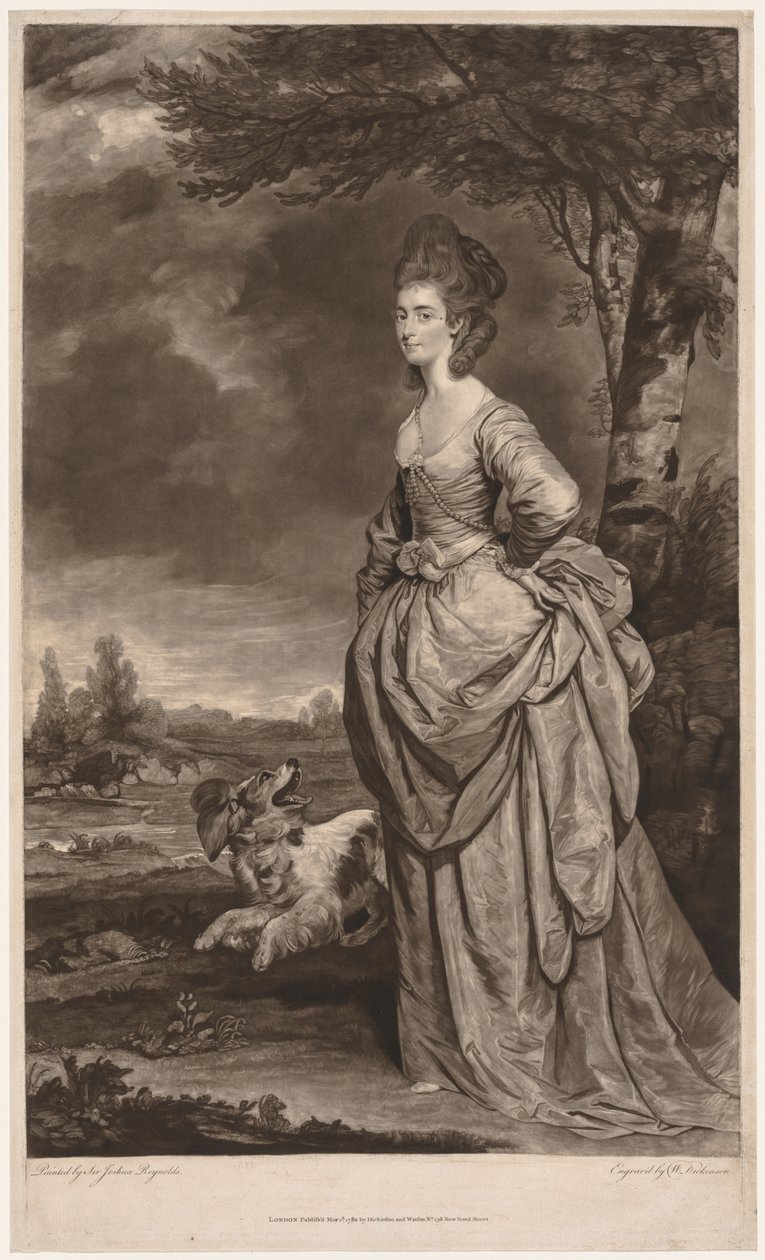 Rouva Matthew Ellis, 1780. tekijältä William Dickinson
