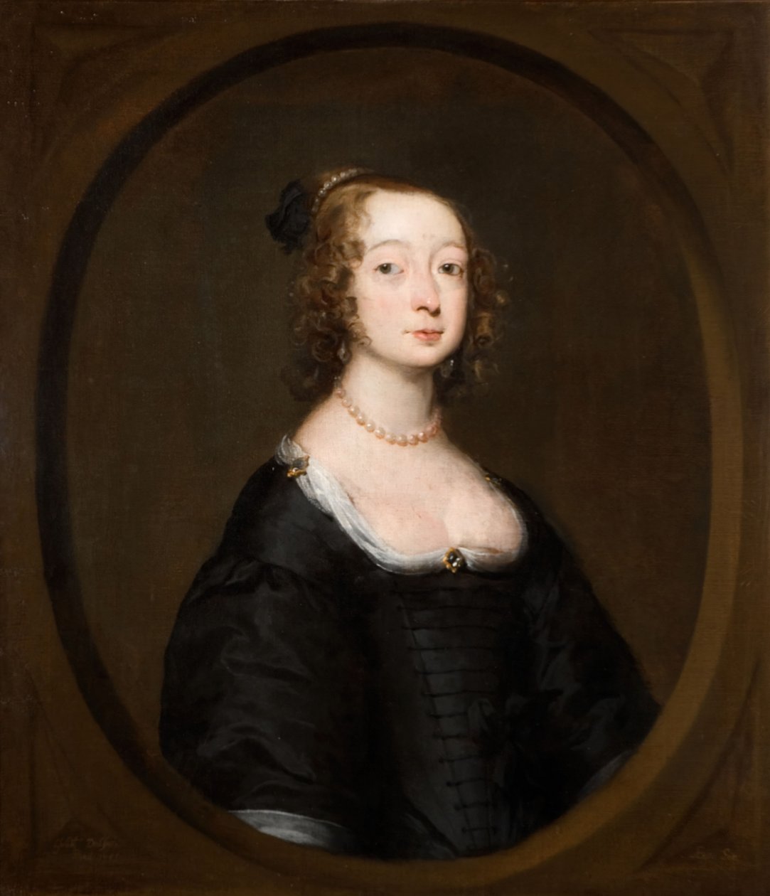 Naisen muotokuva, 1645. tekijältä William Dobson