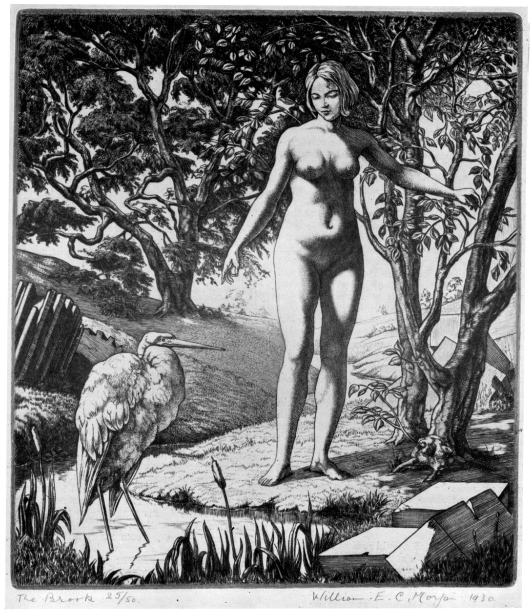 "The Brook", 1930. tekijältä William EC Morgan