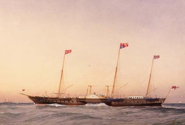 Yacht Victoria and Albert tekijältä William Frederick Mitchell