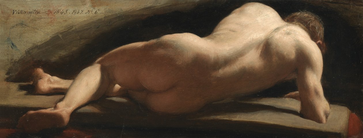 Miesaktio, 1843 tekijältä William Frederick Witherington