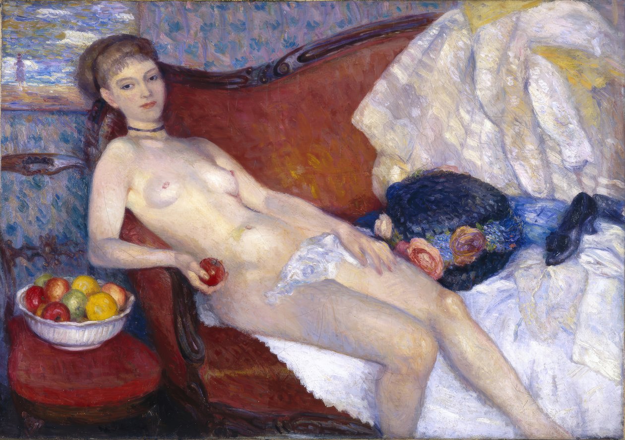 Nainen alaston omena tekijältä William Glackens