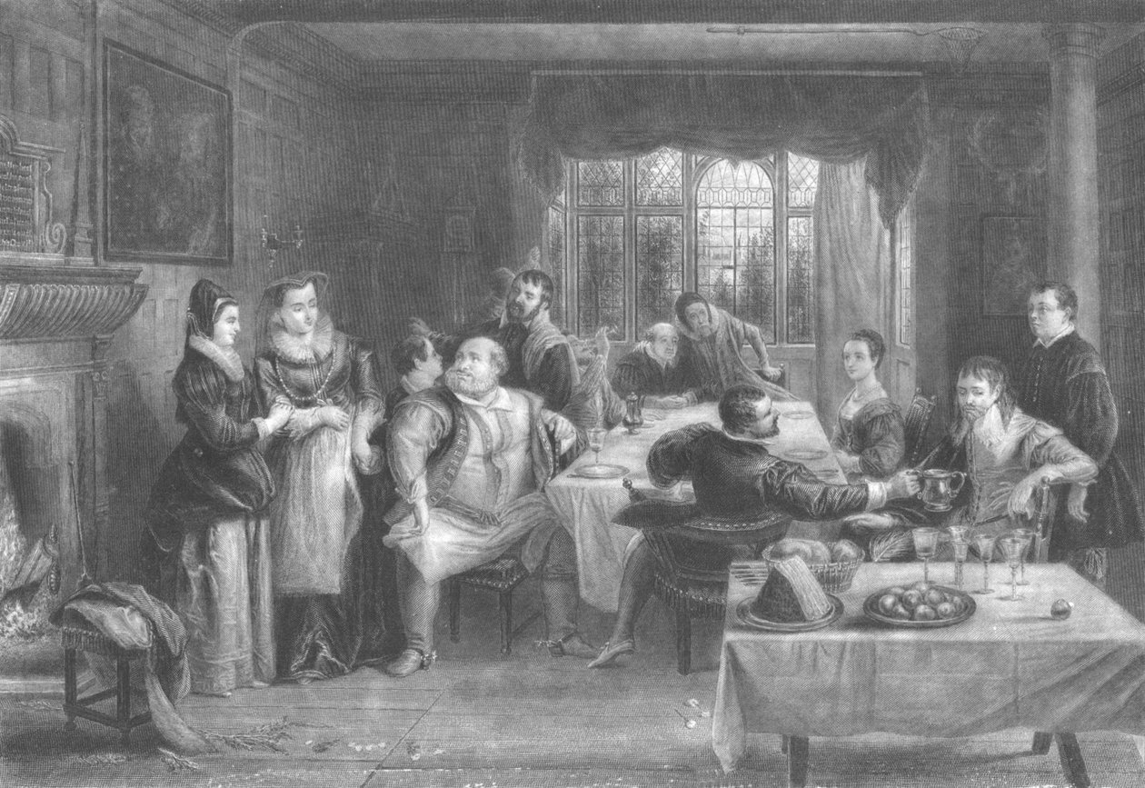 Falstaff ja hänen ystävänsä, 1868. tekijältä William Greatbach