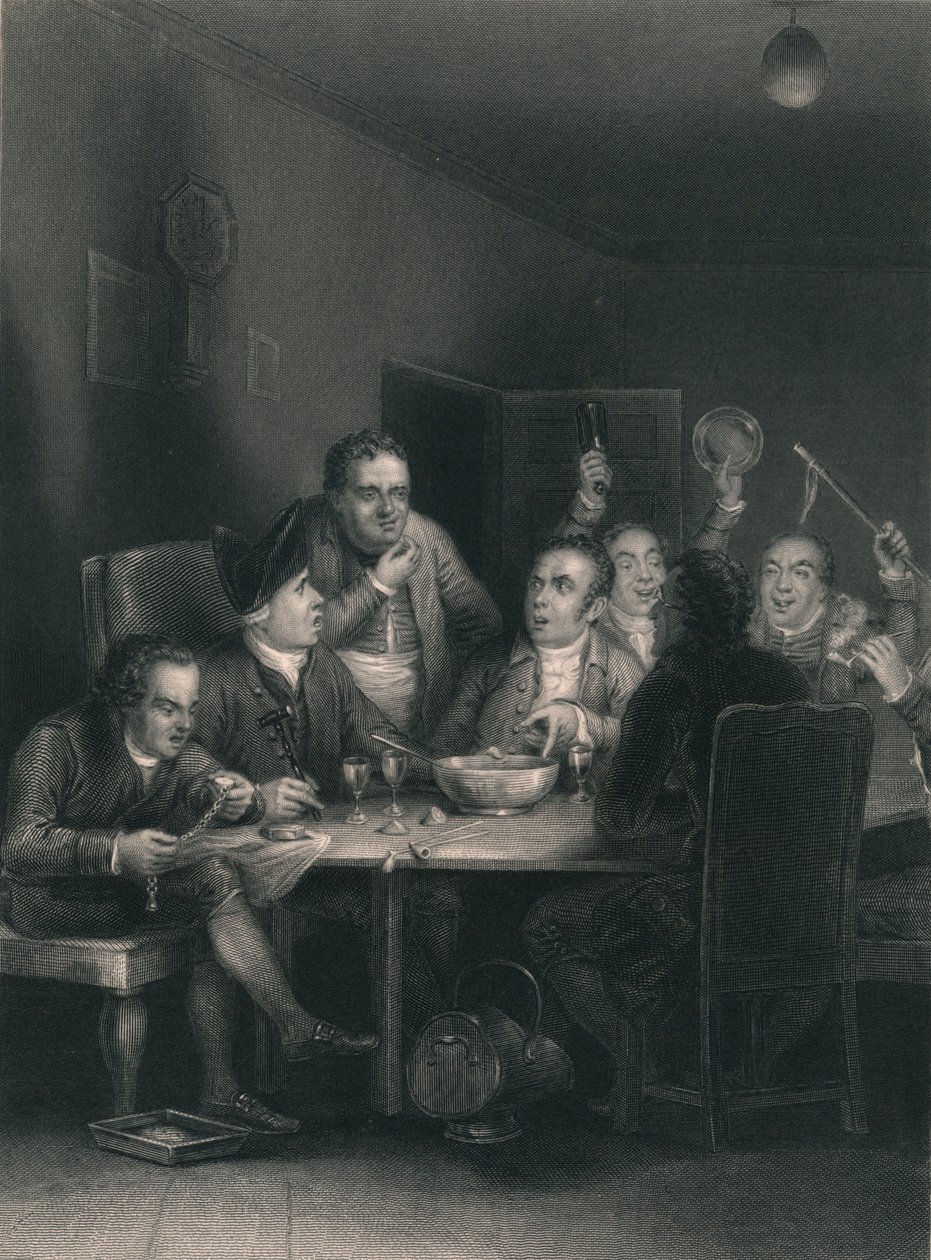 The Clubbists, 1860 tekijältä William Greatbach