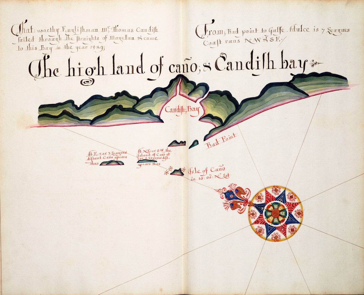 Canon ja Candish Bayn ylätasanko (High Land of Cano  Candish Bay) tekijältä William Hack
