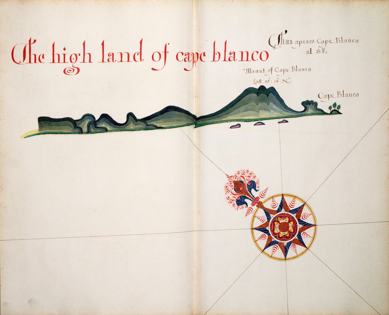 Cape Blancon ylätasanko tekijältä William Hack
