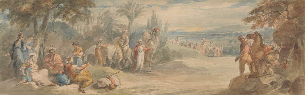 Matkailijat Turkissa tekijältä William Hamilton