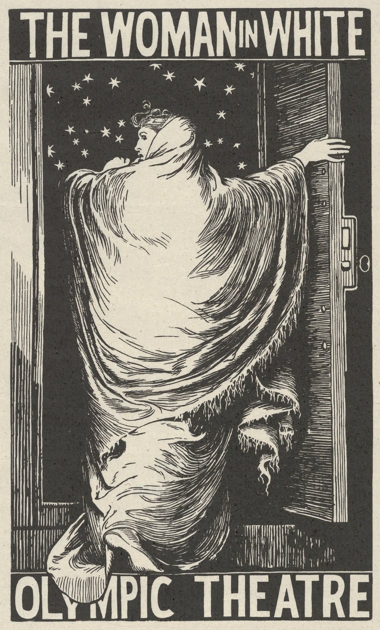 Nainen valkoisissa, 1871. tekijältä William Harcourt Hooper