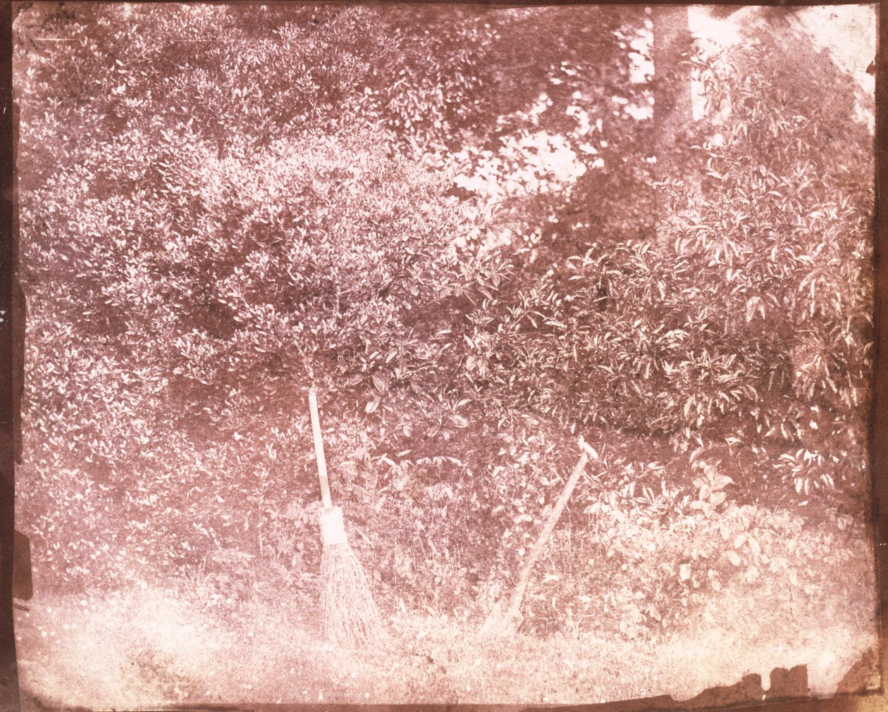 Luuta ja lapio, 1842 tekijältä William Henry Fox Talbot