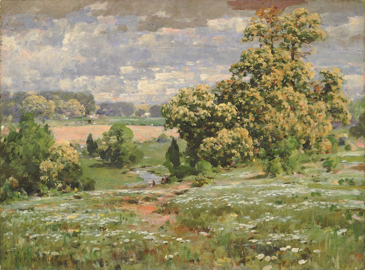 Chestnut Trees in Bloom, n.d. tekijältä William Henry Holmes