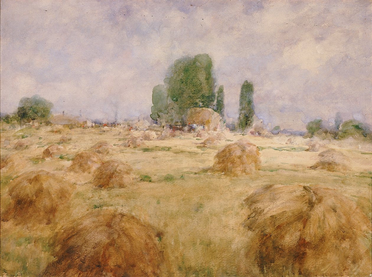 Field of Wheat Shock, n.d. tekijältä William Henry Holmes