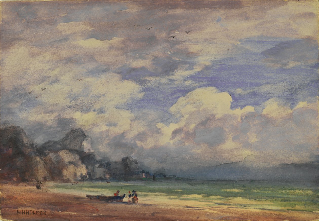 Kalifornian rannikolla, n.d. tekijältä William Henry Holmes
