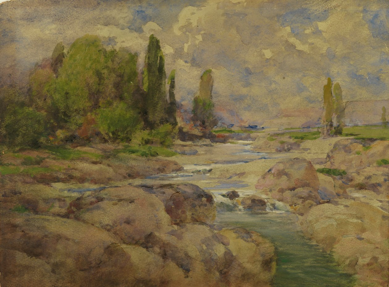 The Normal Rock Creek, 1910. tekijältä William Henry Holmes
