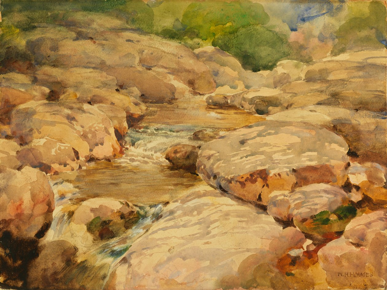 The Placid Potomac, n.d. tekijältä William Henry Holmes