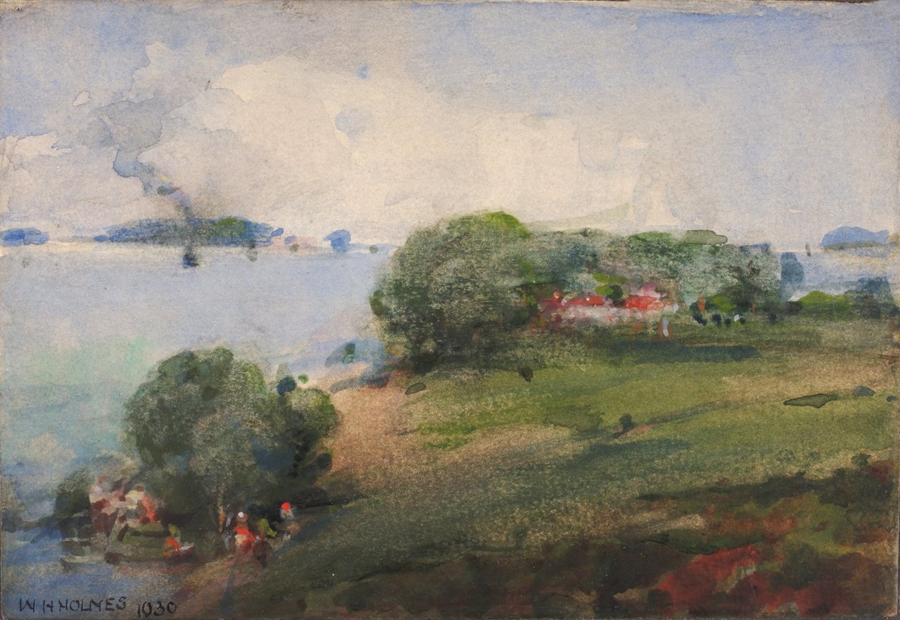 Näkymä Potomacille, 1930. tekijältä William Henry Holmes