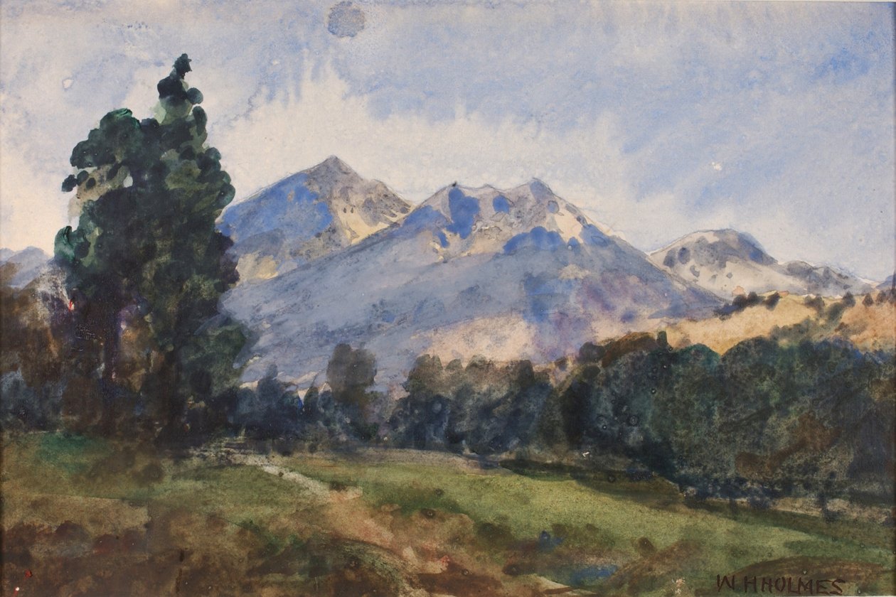 Wyoming Foot Hills, 1921. tekijältä William Henry Holmes