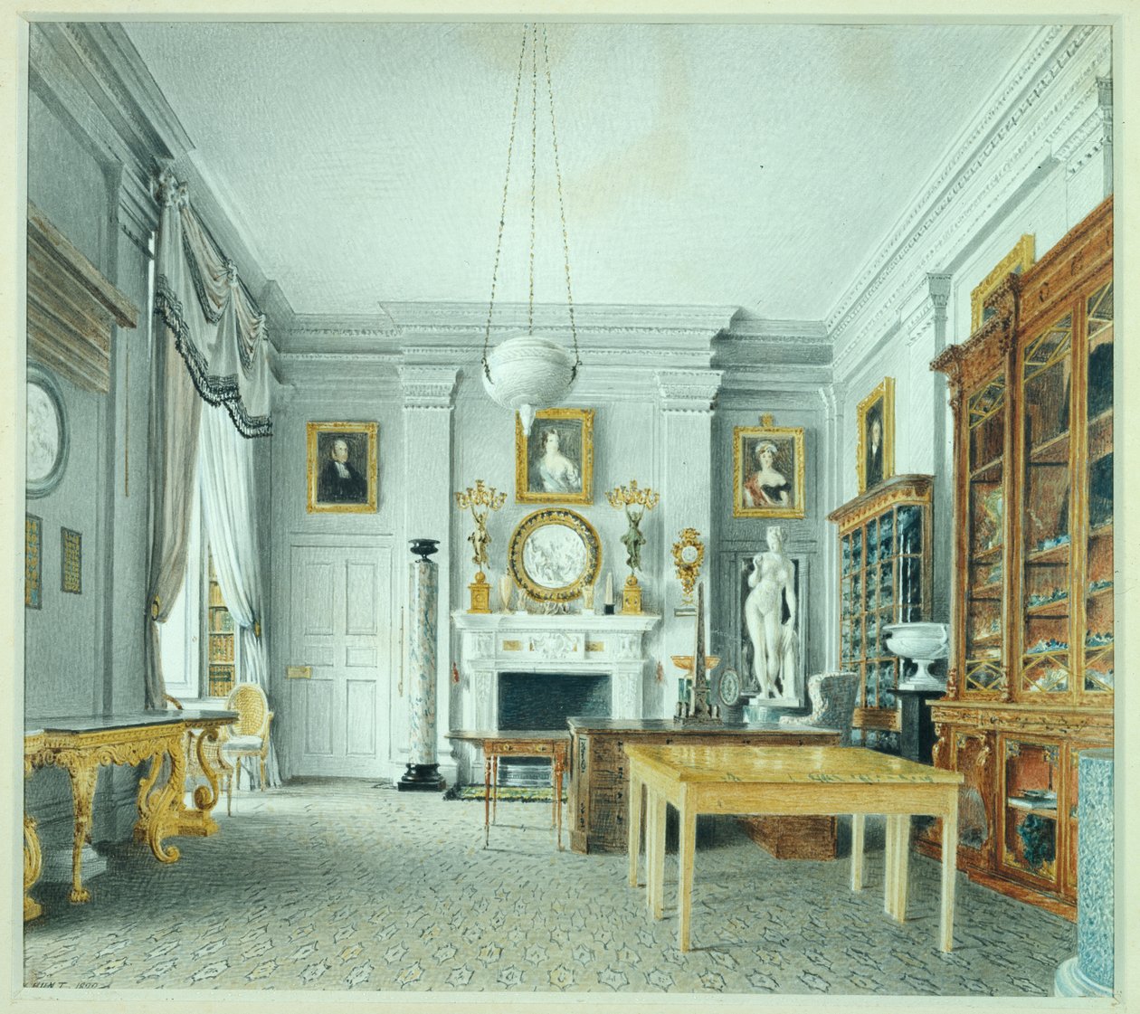 Aamuhuone, Chatsworth tekijältä William Henry Hunt