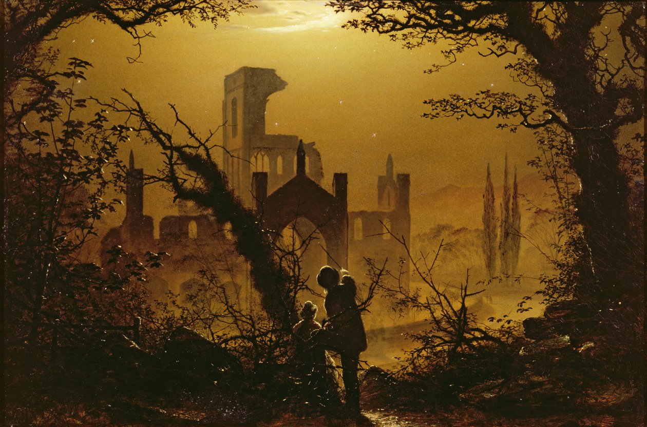 Kirkstall Abbey, Yorkshire, 1877 tekijältä William Henry James Boot