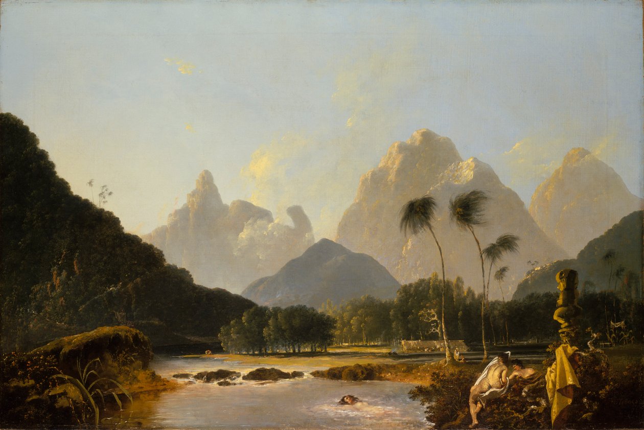 Oaitepeha Bay, Tahiti tekijältä William Hodges