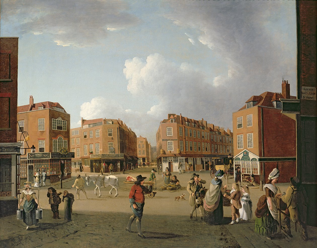 Seitsemän numeroa, Covent Garden tekijältä William Hodges