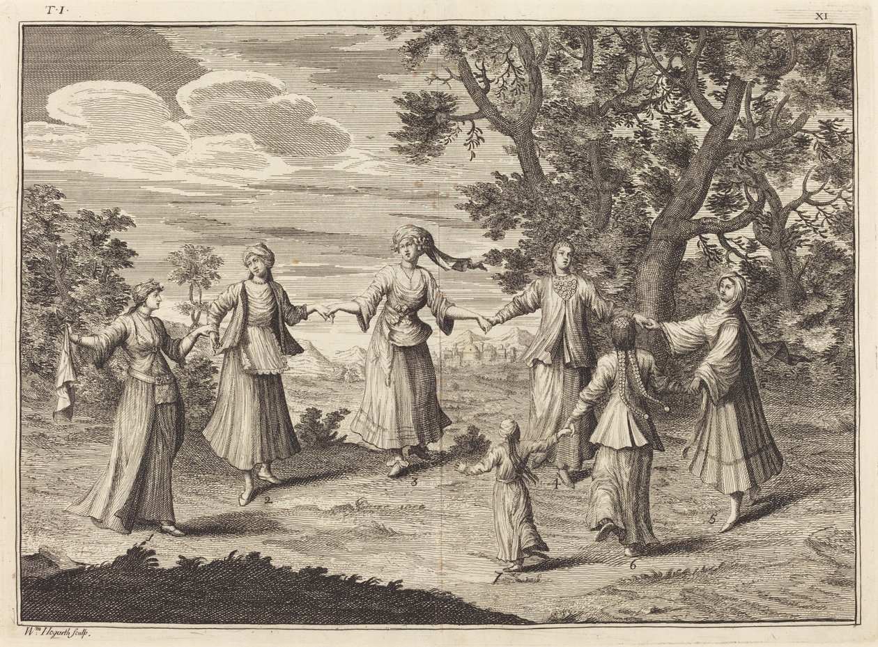 Kotimainen tanssi tekijältä William Hogarth