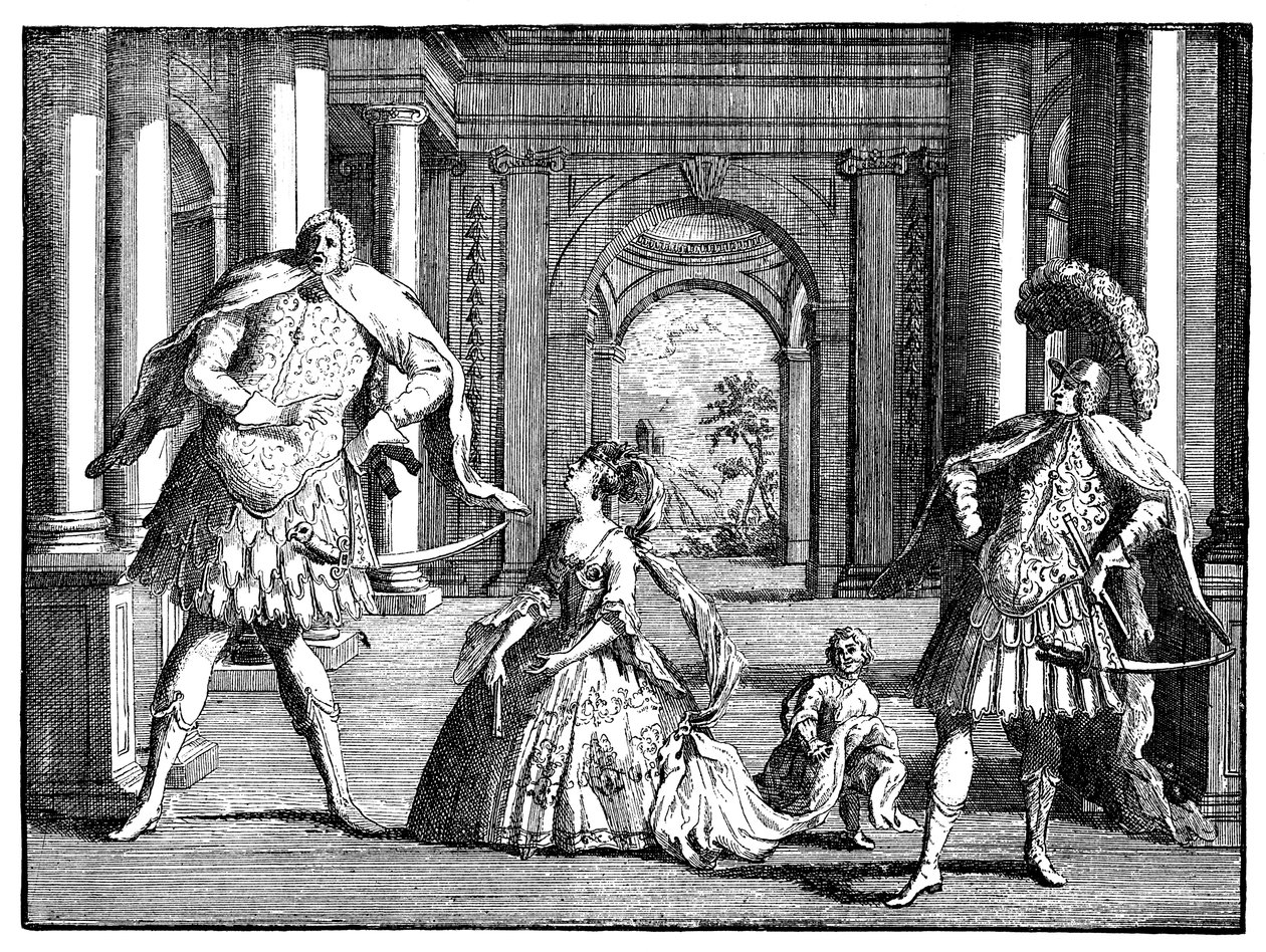 Berenstat, Cuzzoni ja Senesino c1725. tekijältä William Hogarth