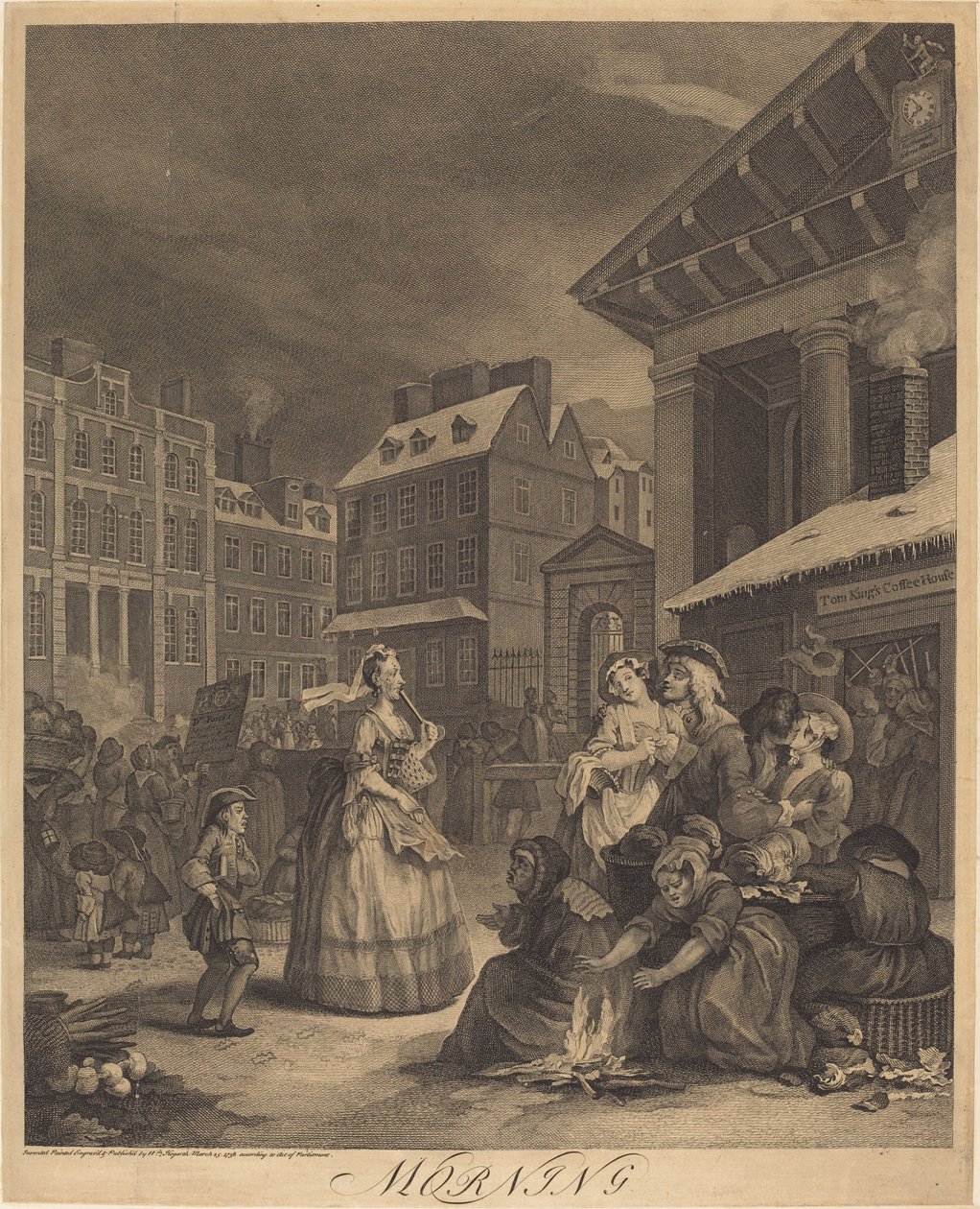 Aamu tekijältä William Hogarth