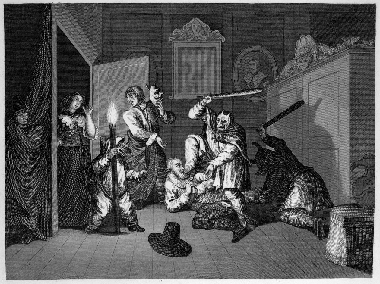 Masquerade-seikkailu tekijältä William Hogarth