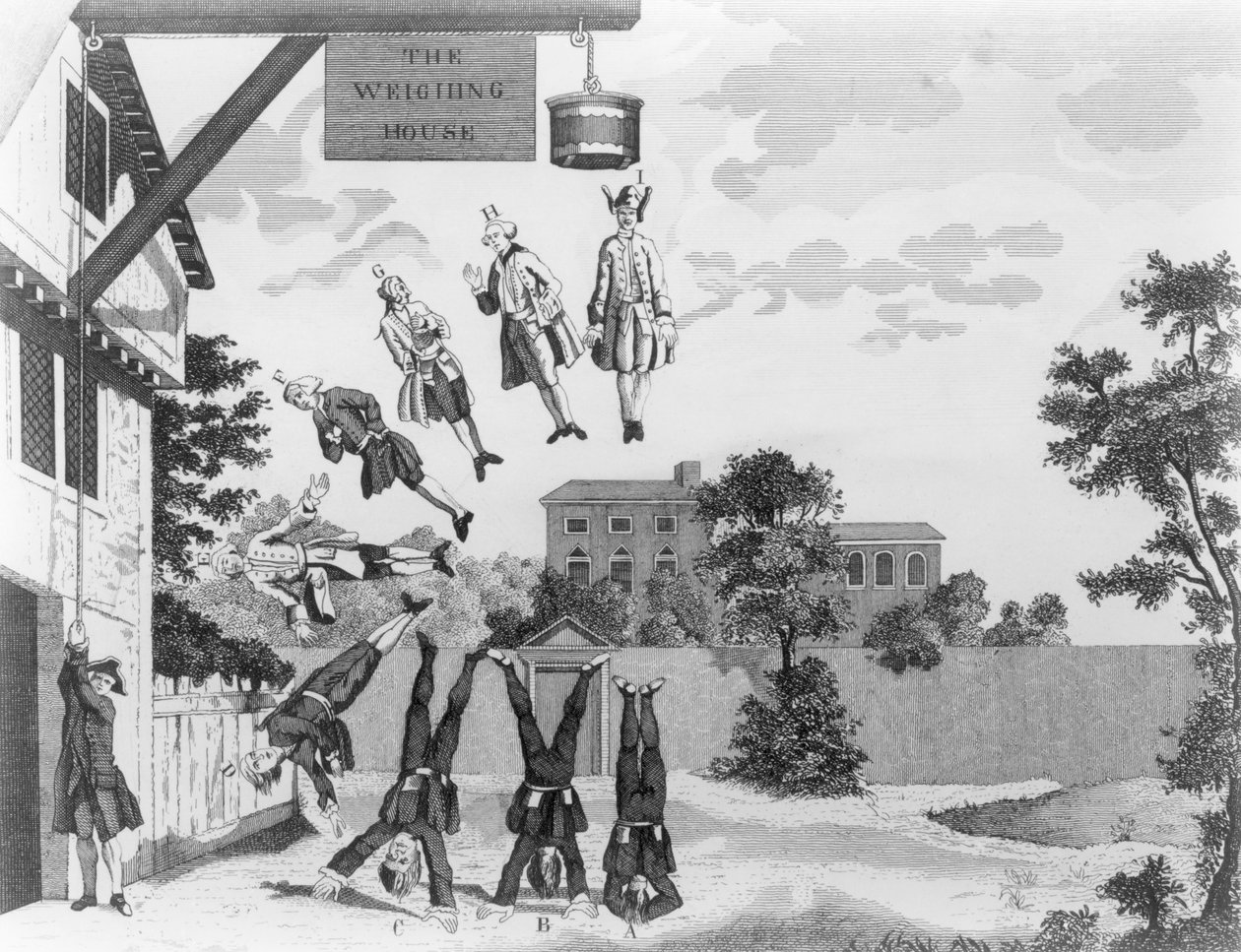 Punnitustalo tekijältä William Hogarth