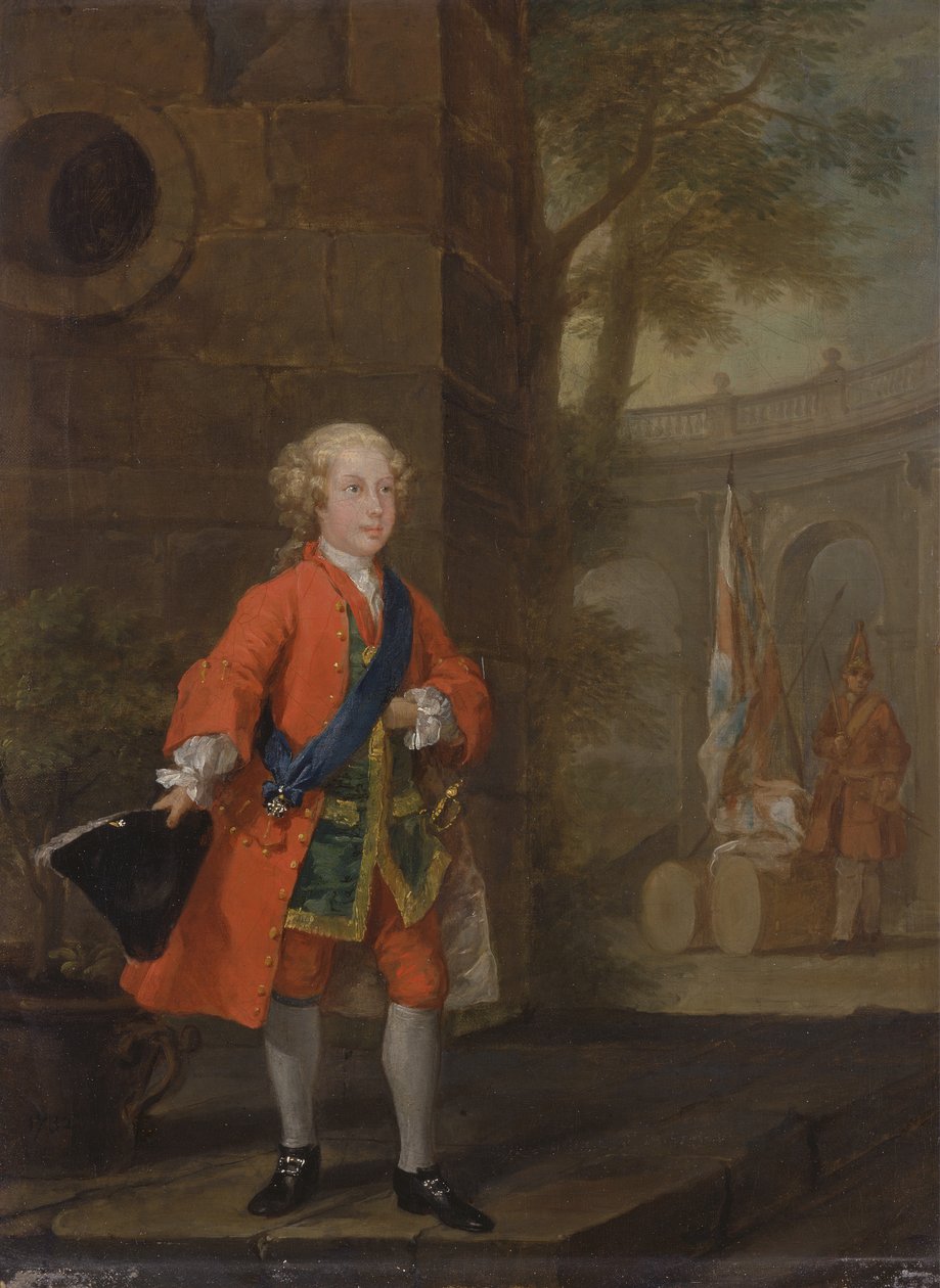 William Augustus, Cumberlandin herttua, 1732. tekijältä William Hogarth