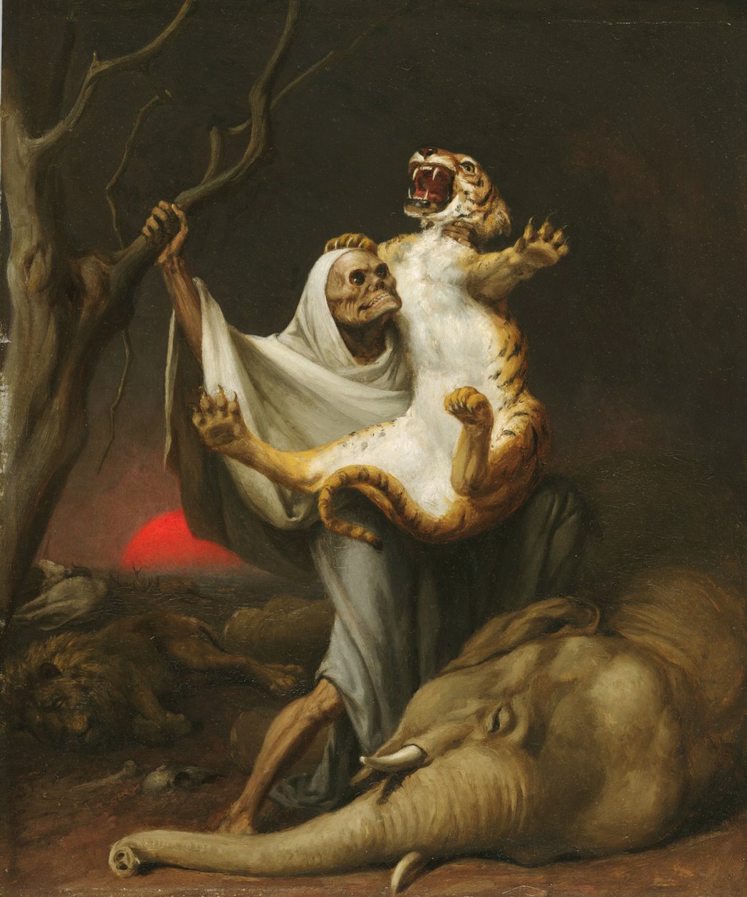 Kuoleman voima, noin 1890. tekijältä William Holbrook Beard
