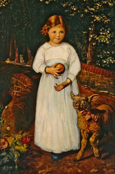 Miss Flamborough (öljy kankaalle) tekijältä William Holman Hunt