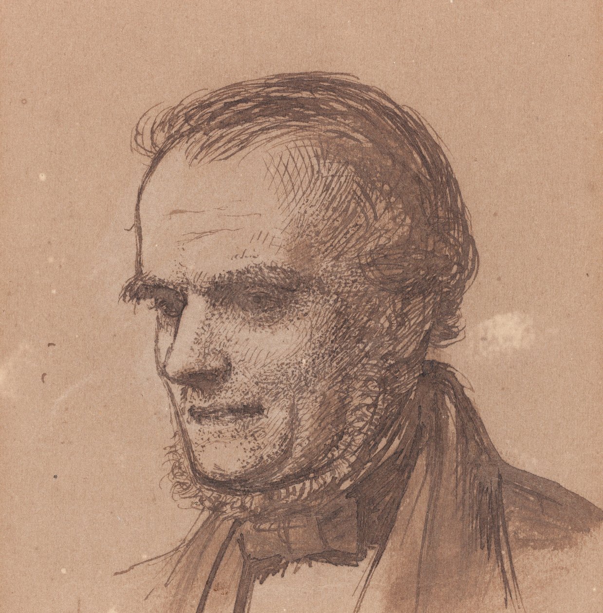 Taiteilijan isä William Hunt tekijältä William Holman Hunt