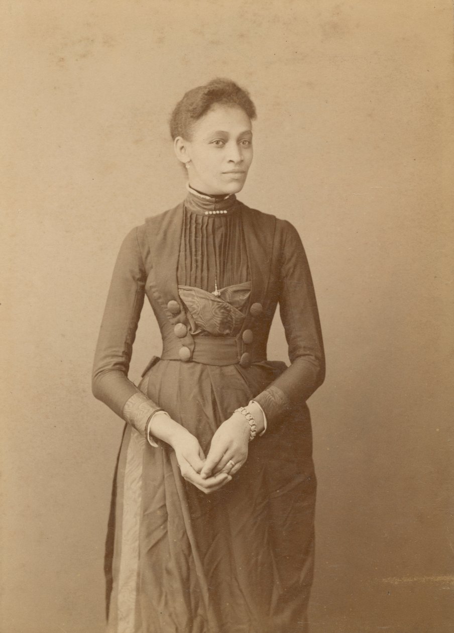 Naisen kaappikortti, 1885-1892. tekijältä William J. Kuebler