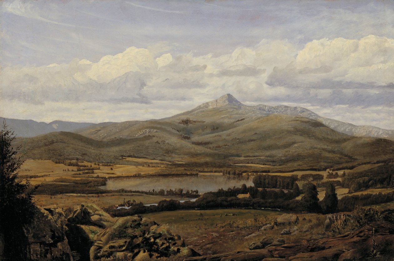 Chocorua-vuori, 1856. tekijältä William James Stillman