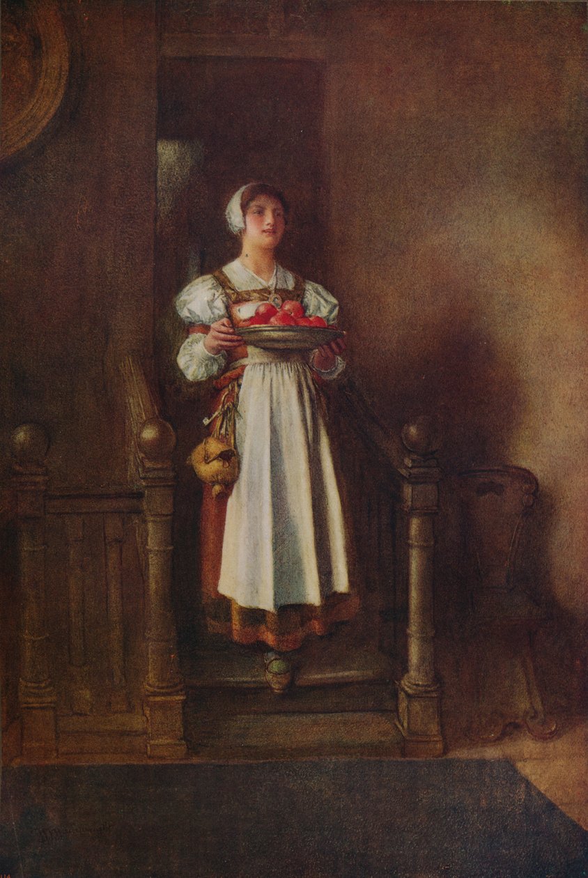 Hostellin piika, c1800 tekijältä William John Wainwright