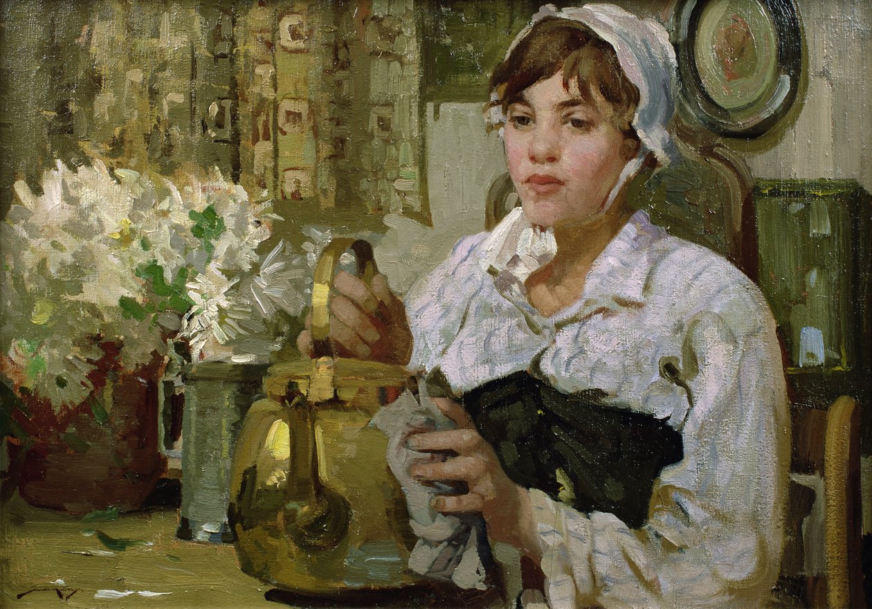 Perjantai aamu (öljy kankaalle) tekijältä William Lee Hankey