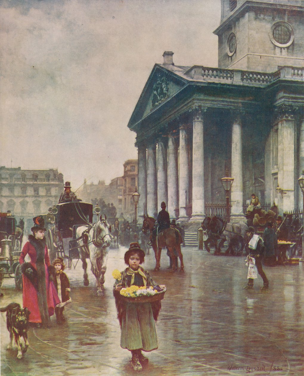 St Martins-in-the-Fields, 1888, c1915 tekijältä William Logsdail