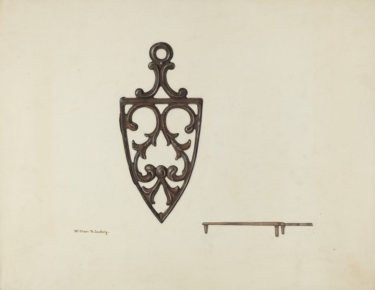 Trivet, c. 1939. tekijältä William Ludwig